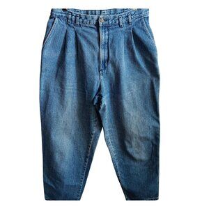 Vtg 90s Levis Women's Jeans Dockers Acid Wash Relaxed Fit High Rise Mom 16 33x30